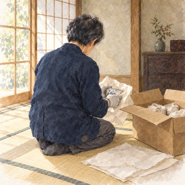 片づけ・手続きへ